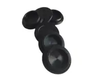 New C Mount Body Caps CCTV Camera Body Cap Dust Cover Metal Caps FotoHigh