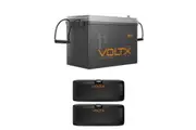 VoltX 12V 200Ah Lithium Battery LiFePO4 Top Grade Prismatic Cell 5000mAh Power Bank 20W Mini Charger