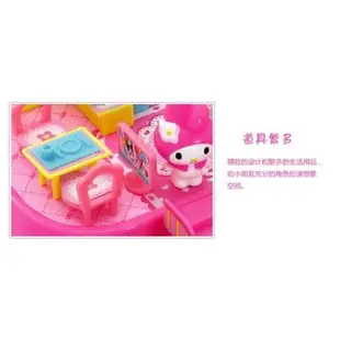 正品hellokitty凱蒂貓街角物語系列美樂蒂我的家女孩過家家玩具