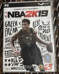 在飛比找露天拍賣優惠-現貨僅1套 NBA 2K19 籃球2019 PC盒裝正版電腦