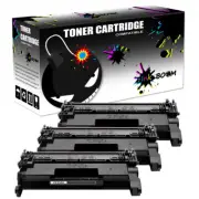 3 Black Toner replace for HP CF258X NO CHIP 58X LaserJet Pro M404dw MFP M428fdn