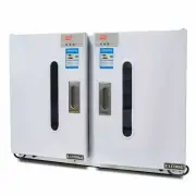 60L Medical Ozone UV Sterilizer Timing Function Double Door Disinfection Cabinet