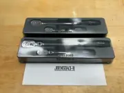 Snap-on Tools NEW BLACK 4pc Mix Drive Hard Grip Fixed & Flex Head Ratchet Set