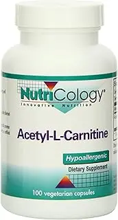 Nutricology Acetyl L-carnitine, 1000 Mg, Vegicaps, 100-Count