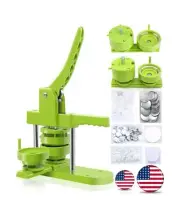 Button Maker Machine Multiple Sizes, Pin Maker Machine 2.25 inch+3 inch, Inte...