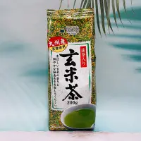 在飛比找Yahoo!奇摩拍賣優惠-日本 國太樓 抹茶入り 添加抹茶 玄米茶 200g（使用九州