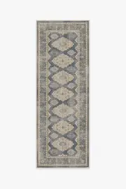 75' x 215' | Machine Washable Runner Rug | Kid & Pet Friendly | Indoor Rug | Maxine Dusk Blue Flatwoven Rug | Ruggable