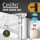 Cefito Bathroom Tap Mixer Tap Laundry Faucet Basin Sink Swivel DIY