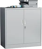 Filing Cabinet File Cabinet Tin Cabinet Under the Table Low Cabinet Office Data Cabinet Drawer Storage Cabinet with Lock Living Room Small Cabinet Floor File Storage Cabinets ( Color : A-900*850*390mm