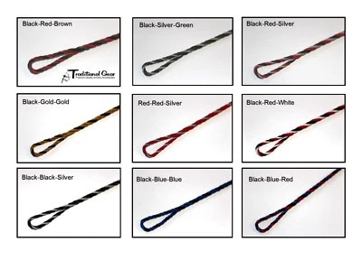 57" ACTUAL LENGTH 18 Strand Fast Flight SPECTRA FLEMISH BOWSTRING BOW STRING