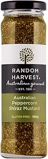 Random Harvest Peppercorn Shiraz Mustard, 150 g