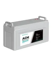 [Safetex] 12V 200Ah AGM Deep Cycle Lead Acid SLA Battery
