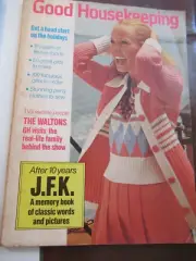 Good Housekeeping magazine November 1973 Waltons, JFK ONLY 1 on ebay Near Mint!