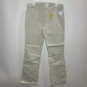Cat & Jack Girls' Bootcut Twill Uniform Chino Pants, Tan, 16 Plus