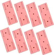 GETAJGHSD 8pcs Socket Holder Power Strip Organizer Desktop Socket Fixer E Self Adhesive Power Strip Wall Holder Outlet Holder Mobile Home Electrical Outlets Power Socket Protector