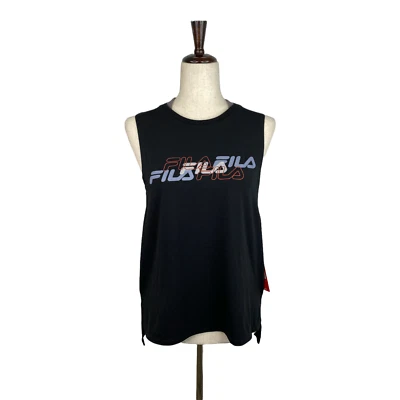 FILA Women's Black Training Tank Top Size Medium B11