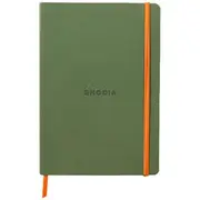 Rhodia A5 Rhodiarama Lined Notebook Green 160 Pages