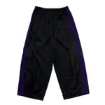 NEEDLES 別注 H.D.TRACKPANT POLYSMOOTH BLACK×PURPLE