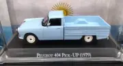 PEUGEOT 404 PICK UP (1979) - Unforgettable Cars 1:43 Diecast - ARGENTINA