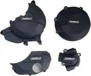 Engine Timing Part Covers Compatible Motorcycle Engine Advanced Drop Cover Protection Cover Kit for Ducati Monster 1200r 2016-2019 Engine Guards Starter Cover