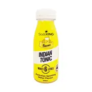 SodaKing Classic Indian Tonic Sparkling Syrup Soda Water Drink Mix- Makes 6 Litres