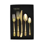 Vietri Settimocielo Oro Five-Piece Place Setting Set of 4