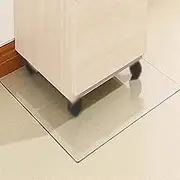 qwmvhfg, 1.5mm Thick Transparent PVC Durable Rugs Cover for Carpet Corridor Hardwood Protector(60x90cm/2x3ft)