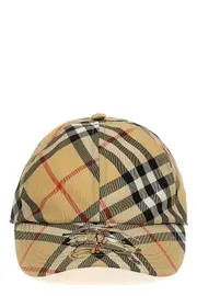 BURBERRY Check Logo Cap