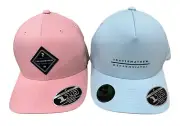 Lot of 2 Travis Matthew 110 Flexfit Adjustable Snapback Hats FREE Shipping