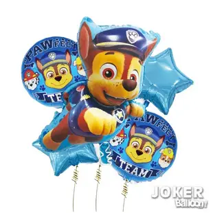 【Joker Balloon】汪汪隊氣球 小狗阿奇氣球 小狗阿力氣球 PAW Patrol balloons【歡樂揪客】