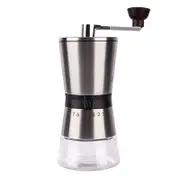Catzon Manual Coffee Grinder with Conical Ceramic Burrs & Hand Crank