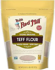 Bob's Red Mill Bob's Red Mill Gluten Free Teff Flour, 567 g, No Flavor Available