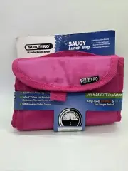 SubZero Lunch Bag Tote High Density Insulation with Reflect Silver Foil, Pink