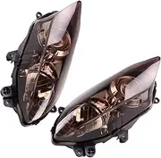 Motorbike Parts ABS Plastic Brown Compatible With YZF R1 Headlight Headlamp Front Lighting Head Lamp Light 2004 2005 2006