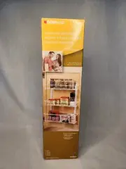 ClosetMaid Adjustable 3 Shelf Spice Rack Organizer Cabinet/Wall Mount Old Stock