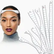 Scalp Hairline Drawing Ruler Stencil for Micropigmentation Multiple Style for Me