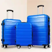 ALFORDSON Luggage Set 3pc Blue