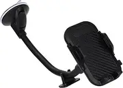 XUMIUZIY Phone Holder,360° Rotating Mobile Phone Stand, Navigation Mobile Stand PU Soft Adhesive Car Control Holder