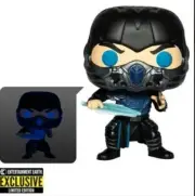 Pop Movies Mortal Kombat " Sub-Zero " 1057 GITD Entertainment Earth Exc New