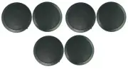 (6) Rockville CC65T Black 6.5" Commercial 70v Ceiling Speakers For Restaurant