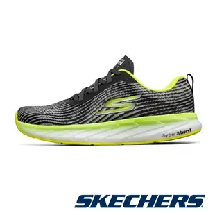 【SKECHERS】男 慢跑系列 GORUN FORZA 4 - 220208- 黑綠BKLM