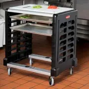 Rubbermaid 8 Slot Prep Cart Model 3315 (FREE SHIPPING)