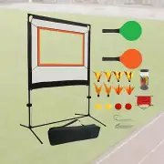 Badminton Net Adults Convenient with Shuttlecocks for Training Home Practice