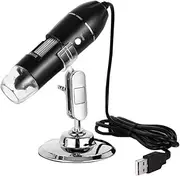Generic USB Electronic Microscope with Stand Portable Electronic Microscope 500X 1000X 1600X for Mobile Phone PC