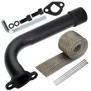 212 Exhaust Header Pipe Compatible with Predator 196cc 224cc 6.5hp Coleman CT...