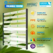 1000W Commercial Grade LED Grow Light Full Spectrum Bar Indoor Plants Veg Flower