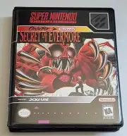 Secret of Evermore CASE ONLY Super Nintendo SNES Box BEST Quality Available