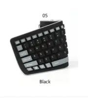 Portable Silent Foldable Silicone Keyboard Usb Flexible Soft Waterproof Roll Up