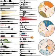 PARAOR 20 Styles Clock Hands Clock Movement Mechanism Replacement Clock Kit for