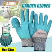 Gardening Gloves Pruning Thorn Proof Latex and Polyester Gloves 2/4/8 Pairs